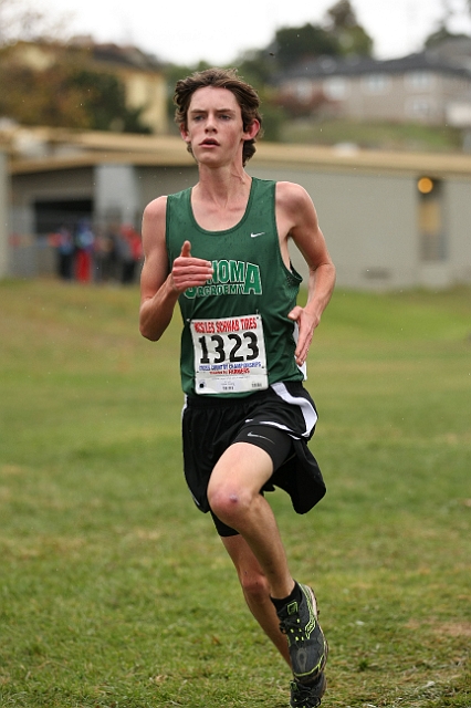 2010NCSXC BD5-1145.JPG - 2010 North Coast Section Cross Country Championships, Hayward High School, Hayward, California